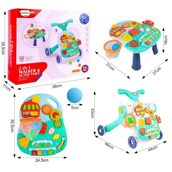 Stumdukas – Lavinimo staliukas 2*1 Candy